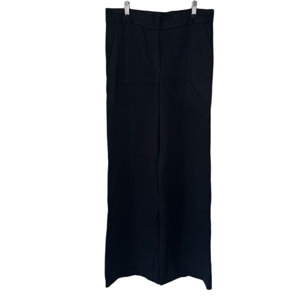 NWT Theory Talbert Fairfield Pinstripe Wide-Leg Pants